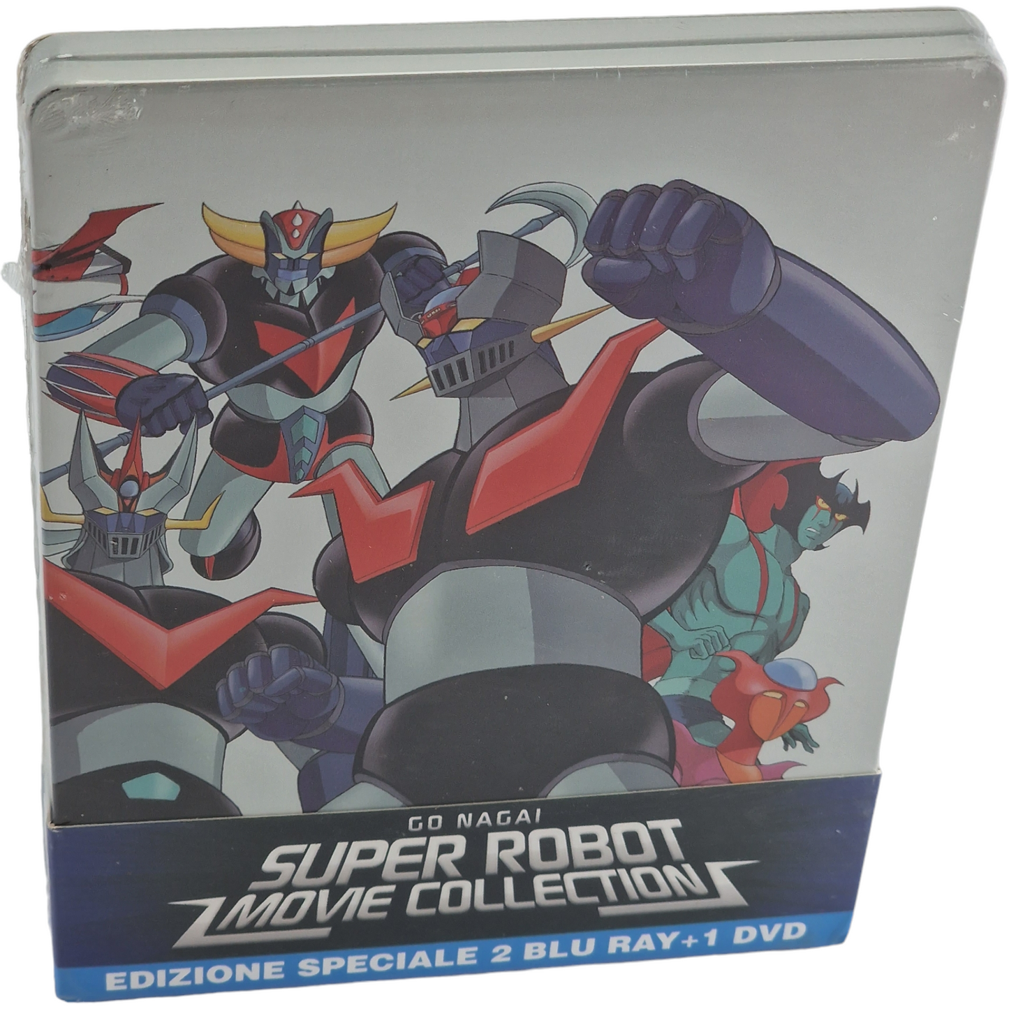 Go Nagai Super Robot  7 Films  Blu-ray + DVD SteelBook Goldorak  2015 Region B