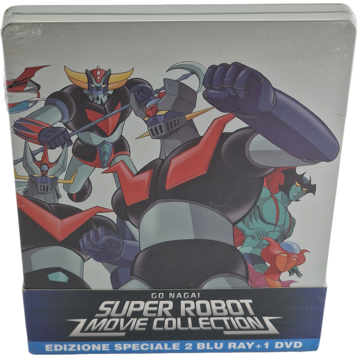 Go Nagai Super Robot  7 Films  Blu-ray + DVD SteelBook Goldorak  2015 Region B