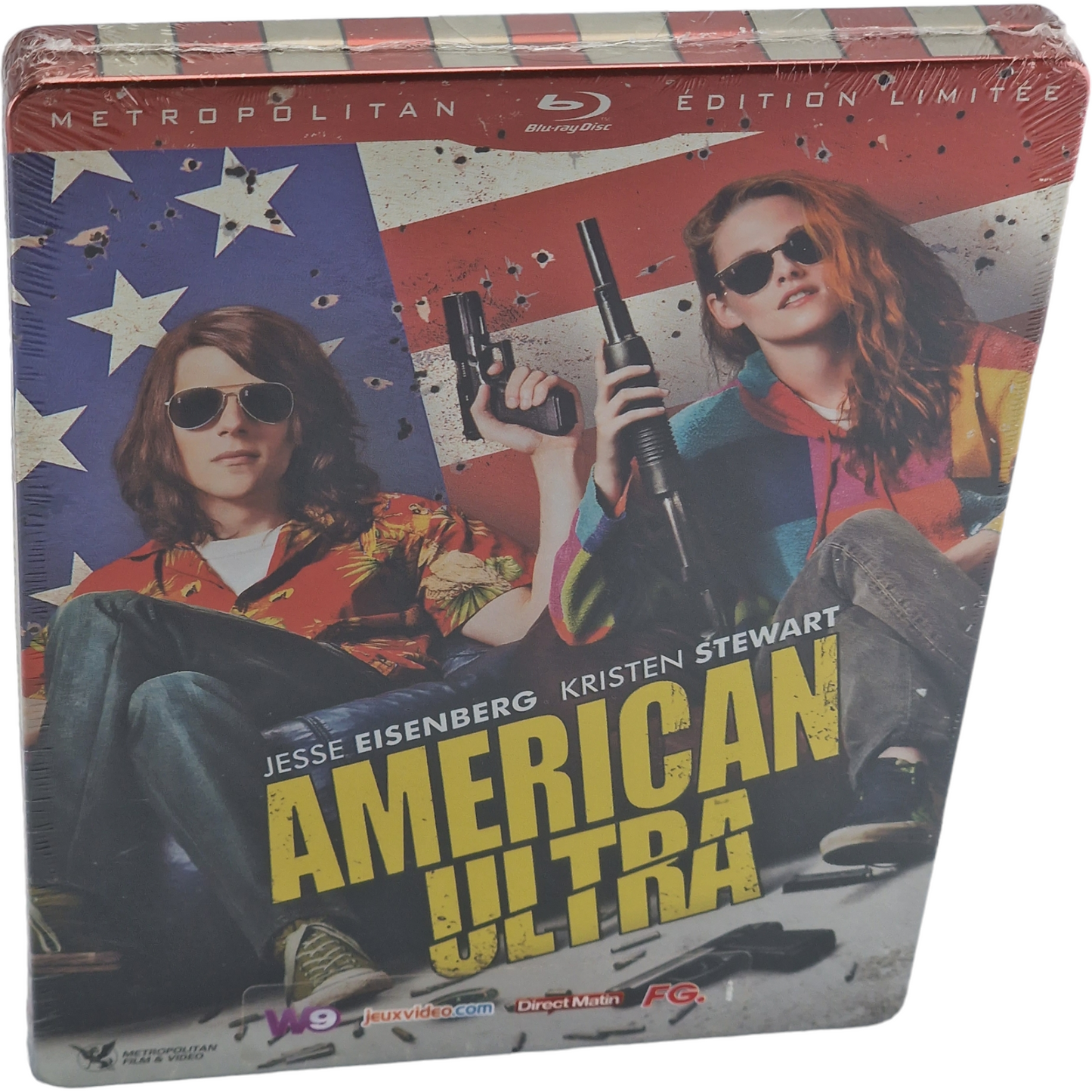 American Ultra  Kristen Stewart Blu-ray SteelBook Collection Fnac 2015 Region B