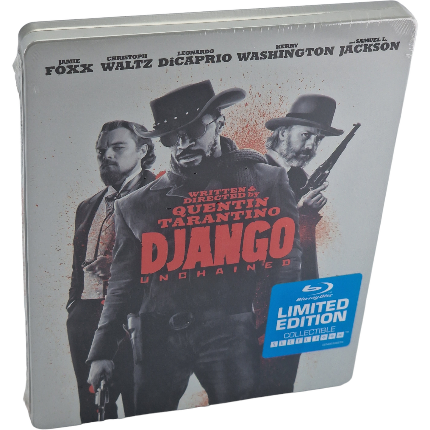 Django Unchained : Quentin Tarantino Blu-ray SteelBook  Jamie Foxx 2014 Zone A