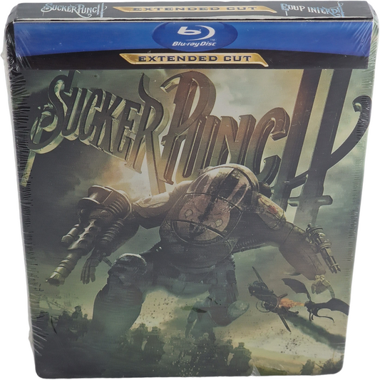 Sucker Punch: Zack Snyder Blu-ray SteelBook 2 Coupes Emily Browning 2011 Libre