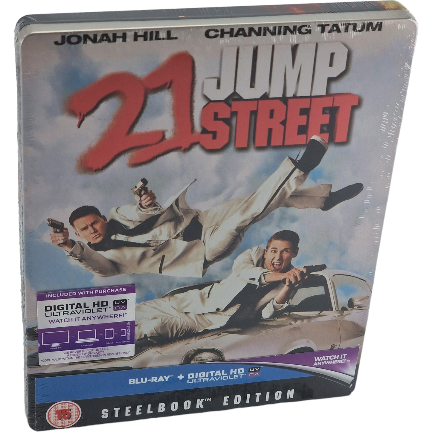 21 Jump Street Blu-ray SteelBook Zavvi édition limité Jonah Hil 2014 Zone Libre