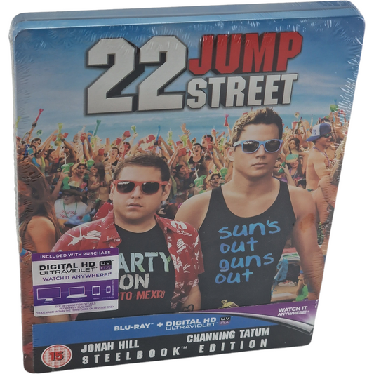 21 Jump Street Blu-ray SteelBook Zavvi édit 4000 Ex Jonah Hil 2014 Zone Libre