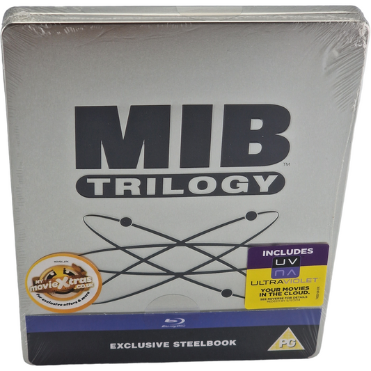 MIB Trilogie 3 Films Men in Black Blu-ray SteelBook Zavvi 2012  Limitée  Libre