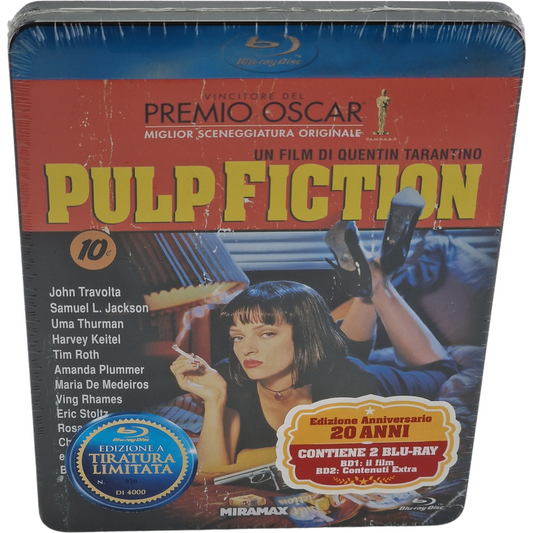 Pulp Fiction 1994  Blu-ray SteelBook Metal Box  limitée Tarantino 2014 Zone B