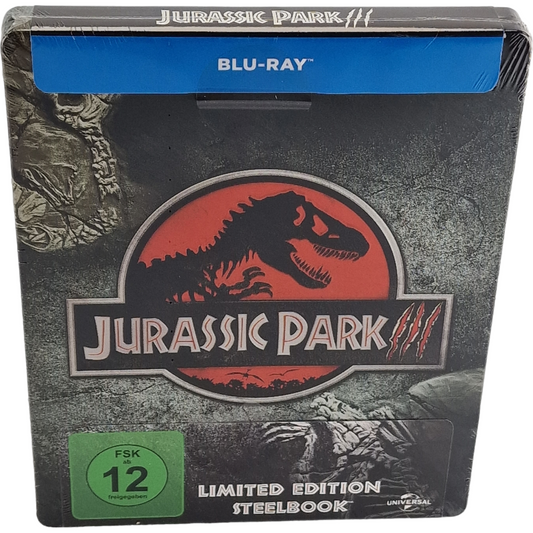 Jurassic Park III : 2001 Blu-ray SteelBook limitée Joe Johnston  2015 Region B