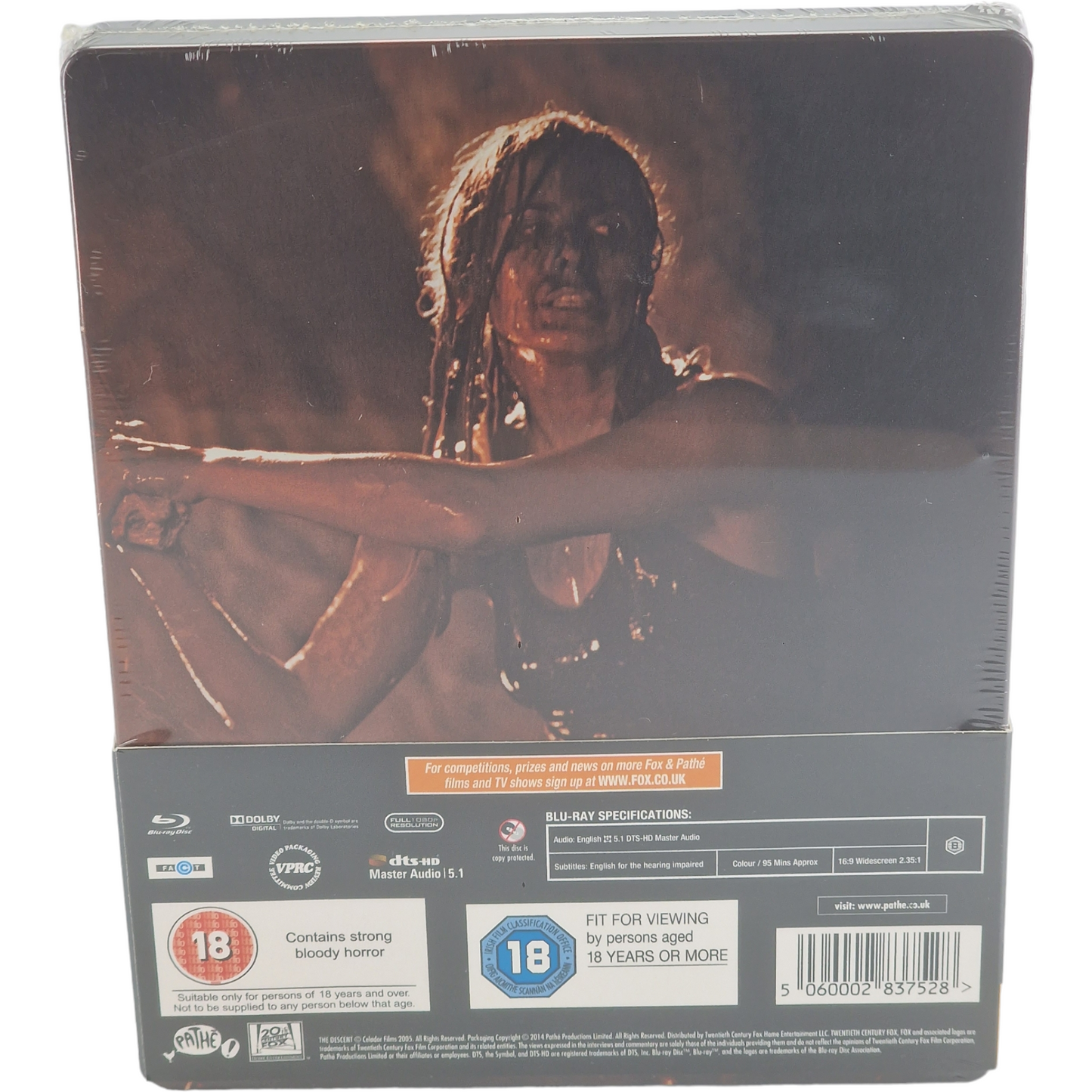 The Descent: 2005 Blu-ray SteelBook Zavvi Edition limitée 2014 Zone B [-18]