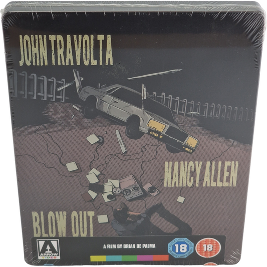 Blow Out: Brian De Palma Travolta Blu-ray SteelBook Zavvi 2013 Zone B [-18]