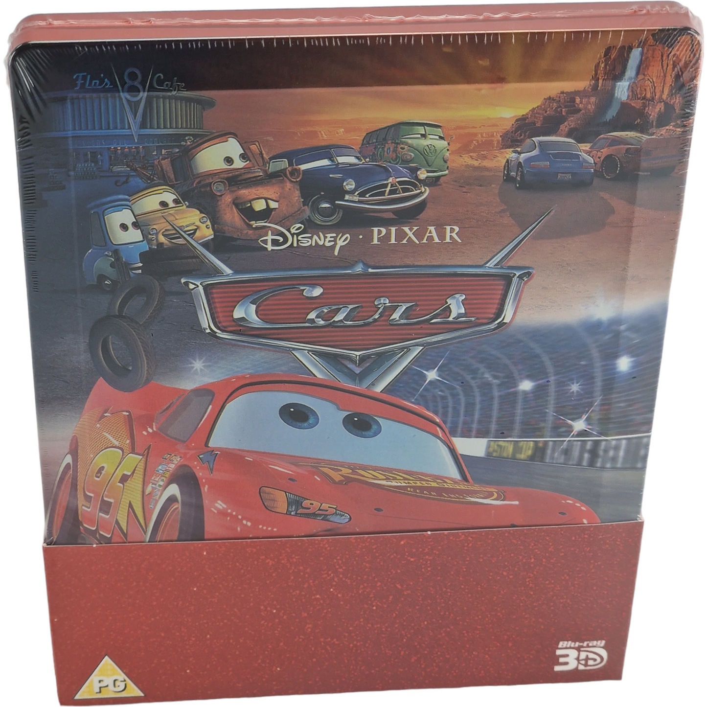 Cars: Blu-ray 3D + Blu-ray SteelBook Disney 2014 Zavvi  Limitée Region Libre