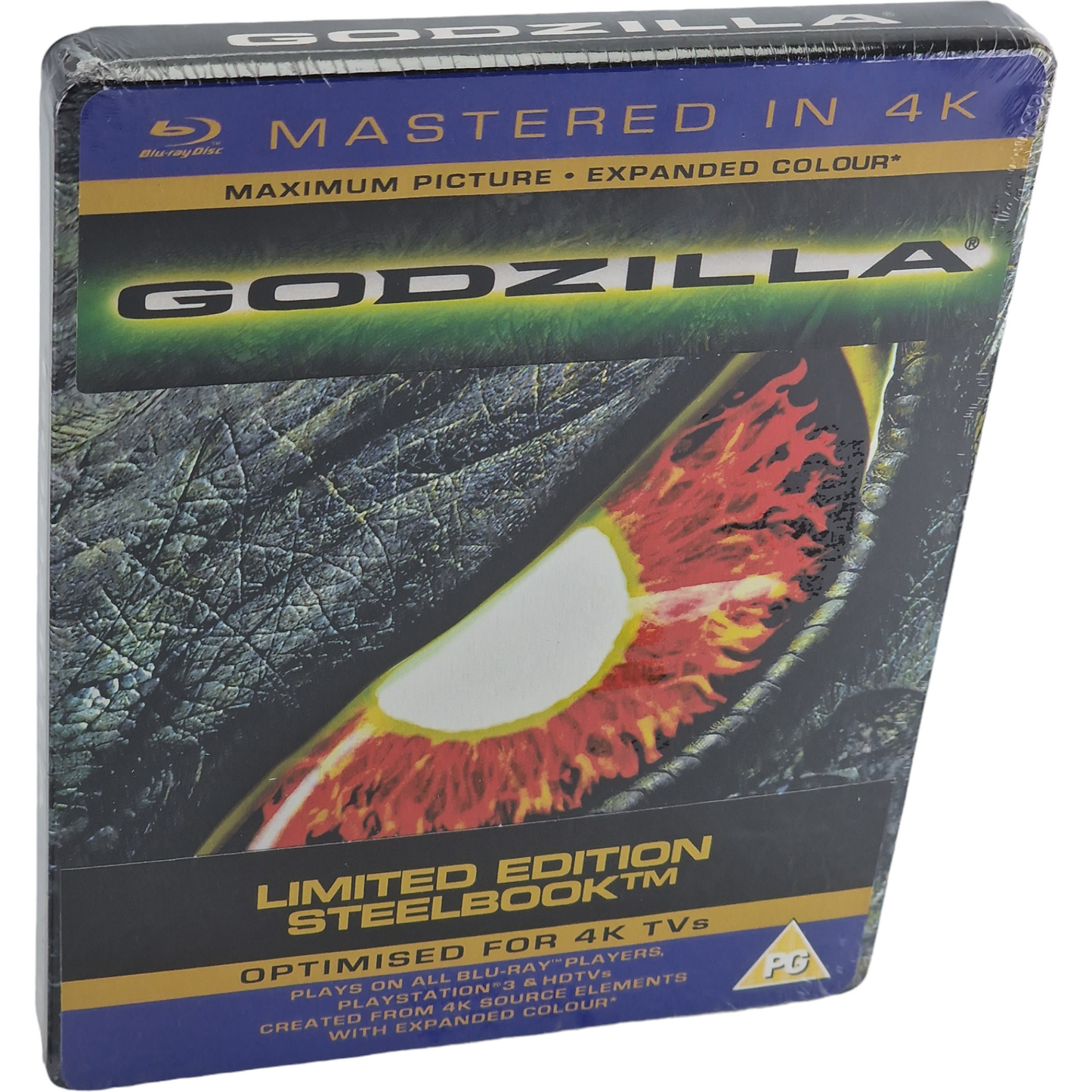 Godzilla SteelBook Blu-ray Zavvi Masterisé en 4K Limitée 4000Ex  2014  Libre