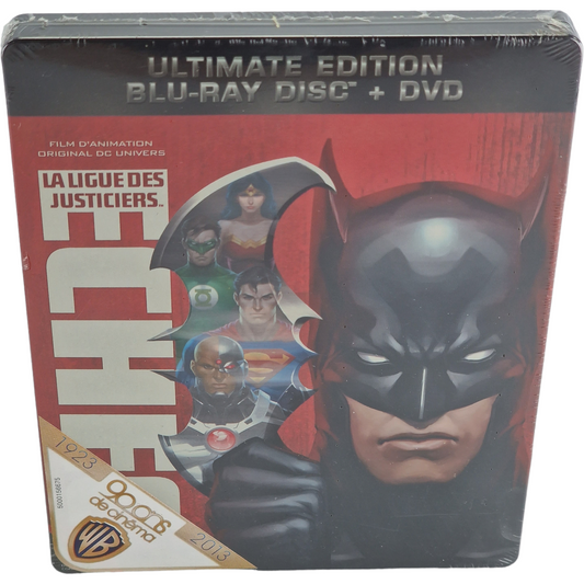 La Ligue des Justicier -Echec SteelBook Blu-ray+DVD limitée 2013 Zone Libre