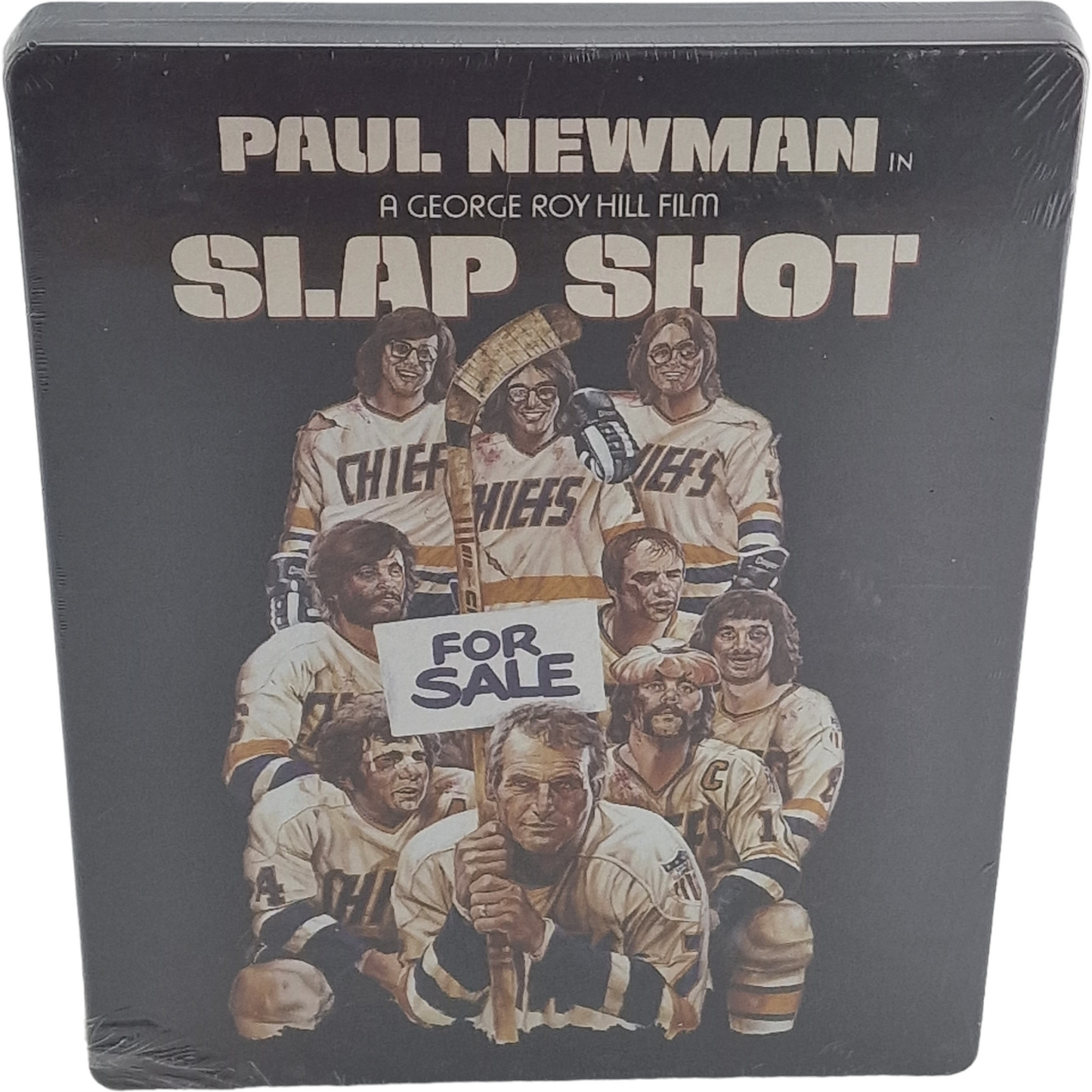 Slap Shot 1977 Blu-ray SteelBook  Paul Newman - George Roy Hill 2022 Zone A