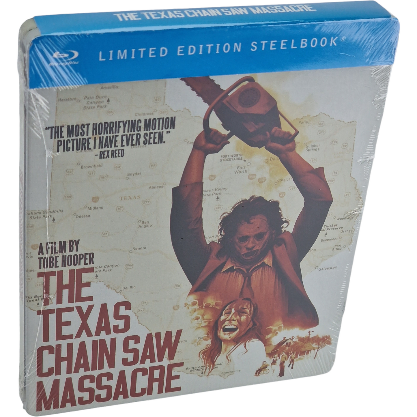 Massacre à la tronçonneuse - Blu-ray SteelBook édition 40ème Anniversaire  Region A__VO