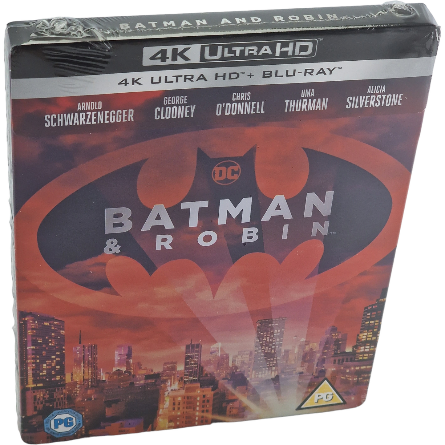 Batman & Robin 4K Ultra HD +Blu-ray SteelBook Zavvi Exclusif 2019 Zone Libre