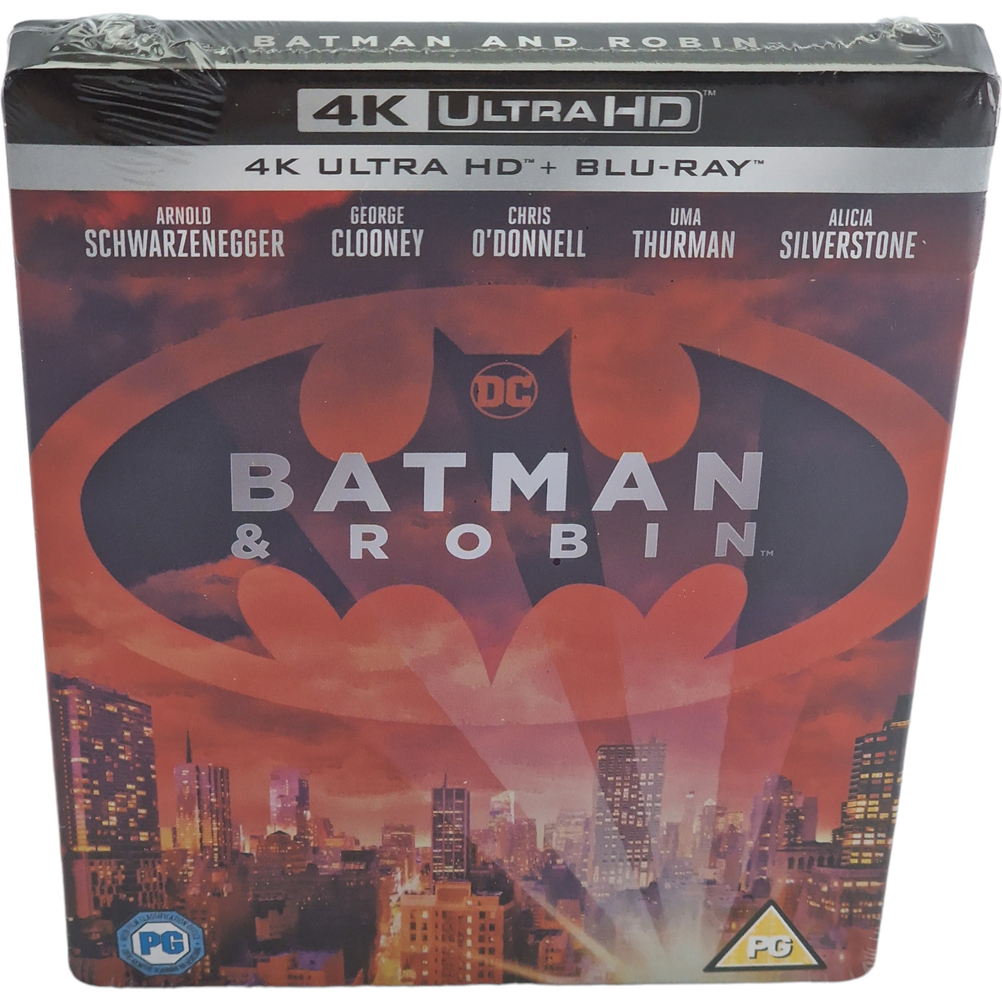 Batman & Robin 4K Ultra HD +Blu-ray SteelBook Zavvi Exclusif 2019 Zone Libre