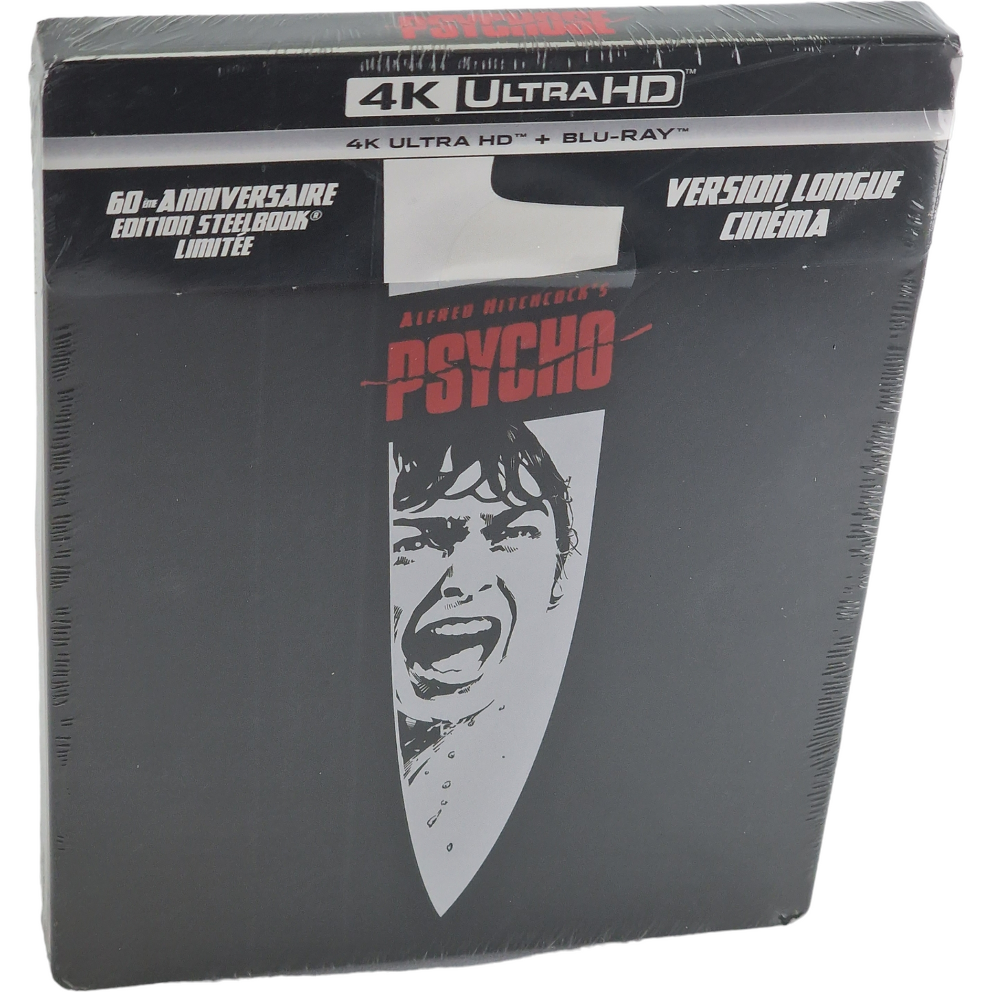 Psychose  4K Ultra HD + Blu-ray Steelbook  Limitée  Hitchcock  2020 Zone Libre