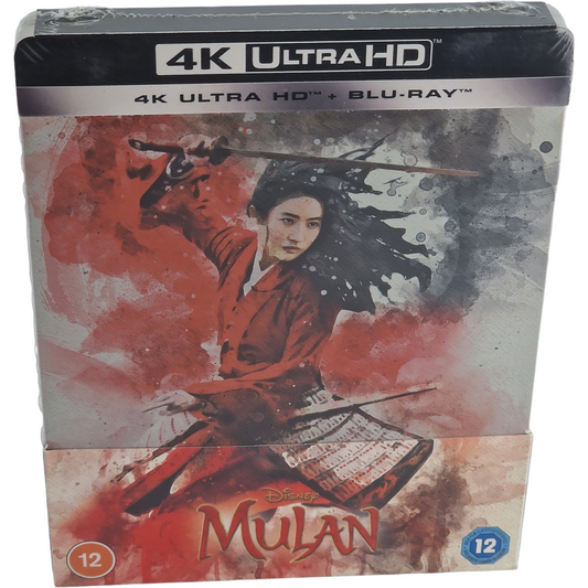 Mulan  le Film  4K Ultra HD + Blu-ray Steelbook Zavvi  Disney Zone 2020 Libre