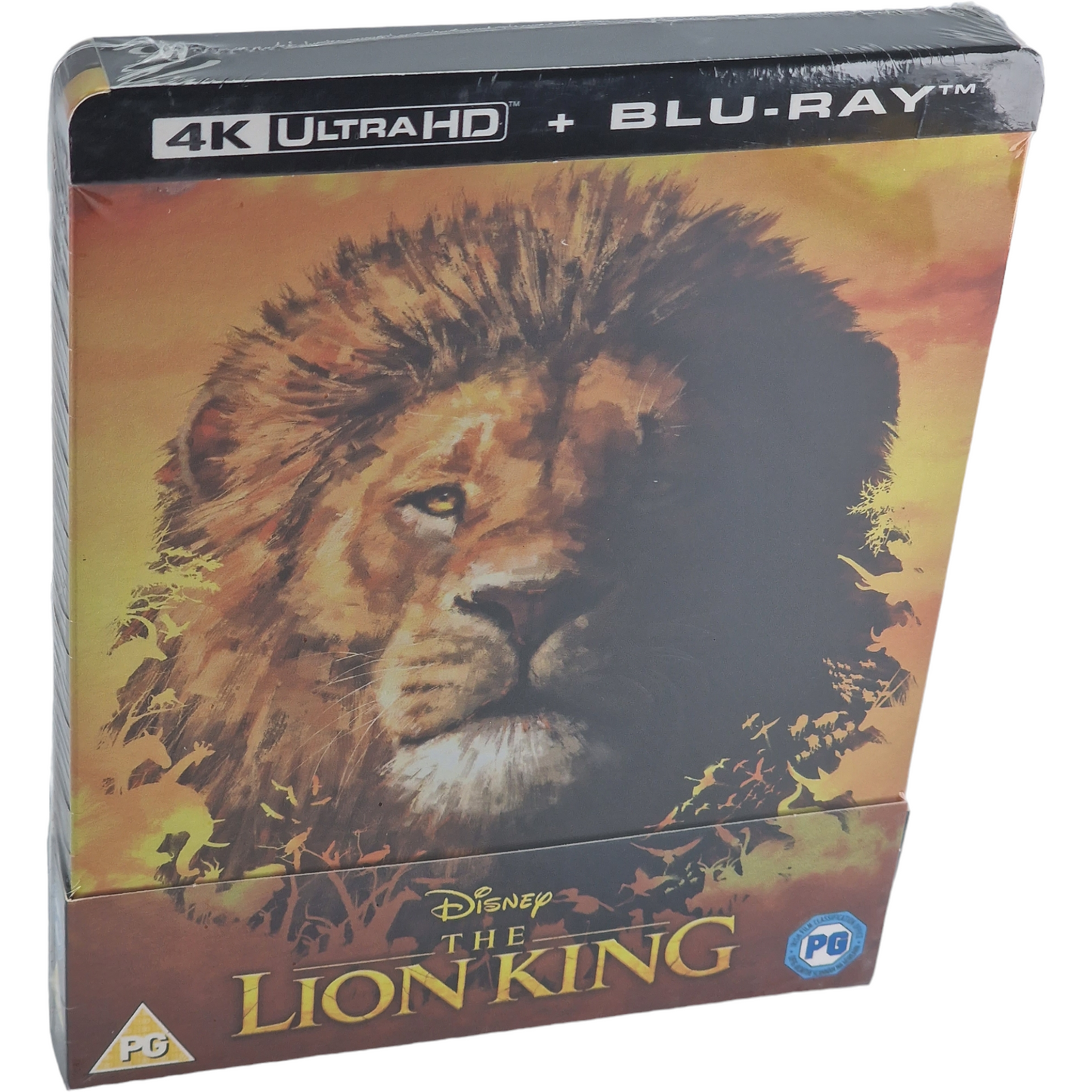 Le Roi Lion Film 4K  Ultra HD + Blu-ray  Steelbook Zavvi  Disney 2018 Region B