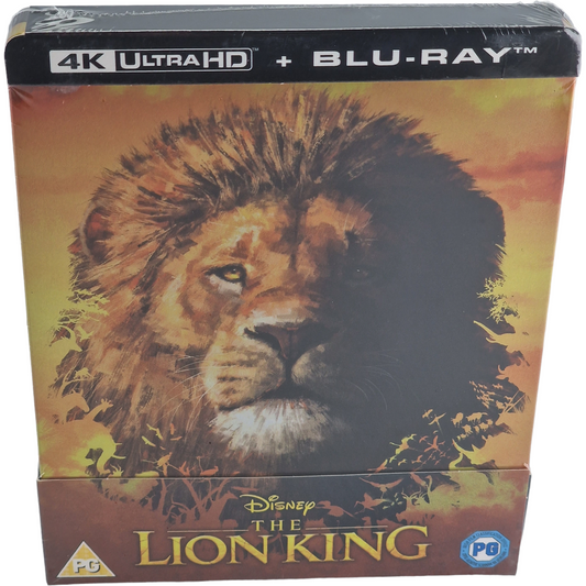 Le Roi Lion Film 4K  Ultra HD + Blu-ray  Steelbook Zavvi  Disney 2018 Region B