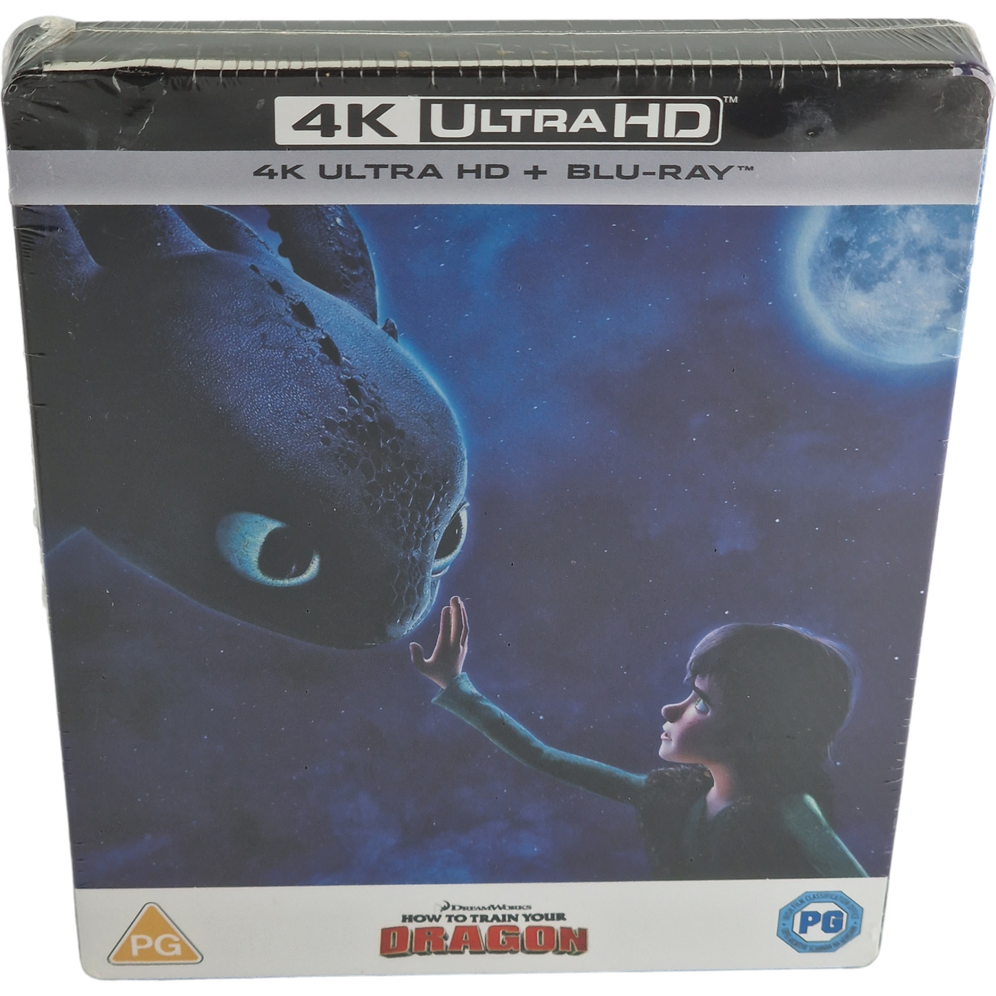 How to Train Your Dragon 4K Ultra HD + Blu-ray Steelbook Zavvi  Disney 2018  B