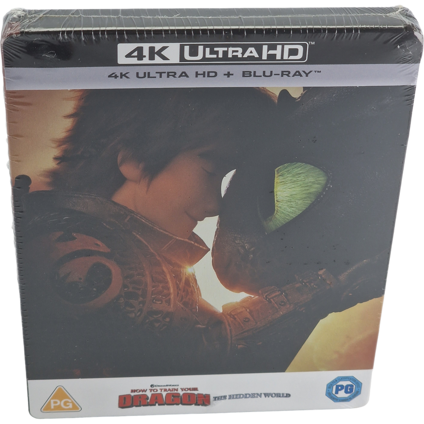 Dragon : Le monde caché  4K Ultra HD + Blu-ray Steelbook Zavvi  Disney 2018  B