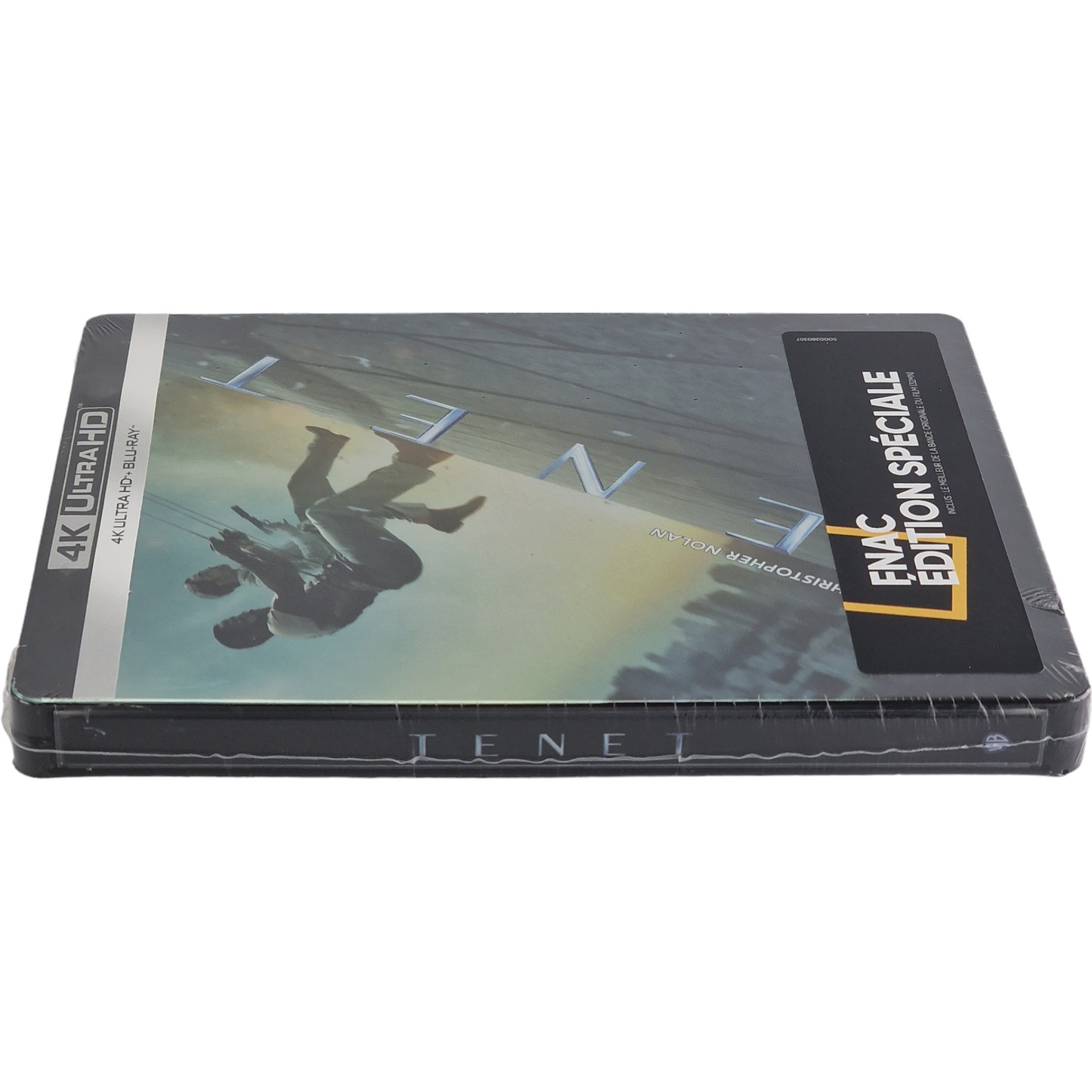 Tenet : 4K Ultra HD + Blu-ray + CD SteelBook Fnac Christopher Nolan 2020 Zone B