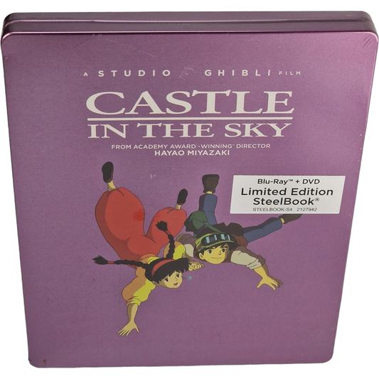 Castle in the Sky 1986 Blu-ray +DVD SteelBook Tenkû no Shiro Rapyuta 2020 Zone A