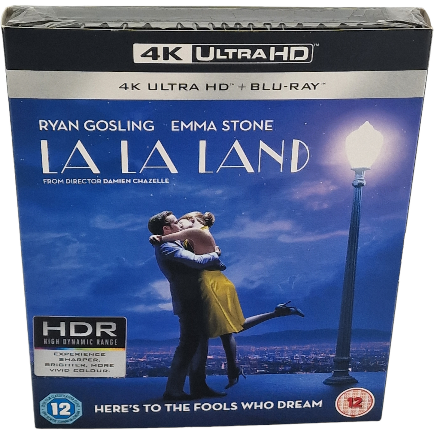 La La Land 4K Ultra HD+Blu-ray+Cartes artistiques Ryan Gosling,Emma Stone Zone B