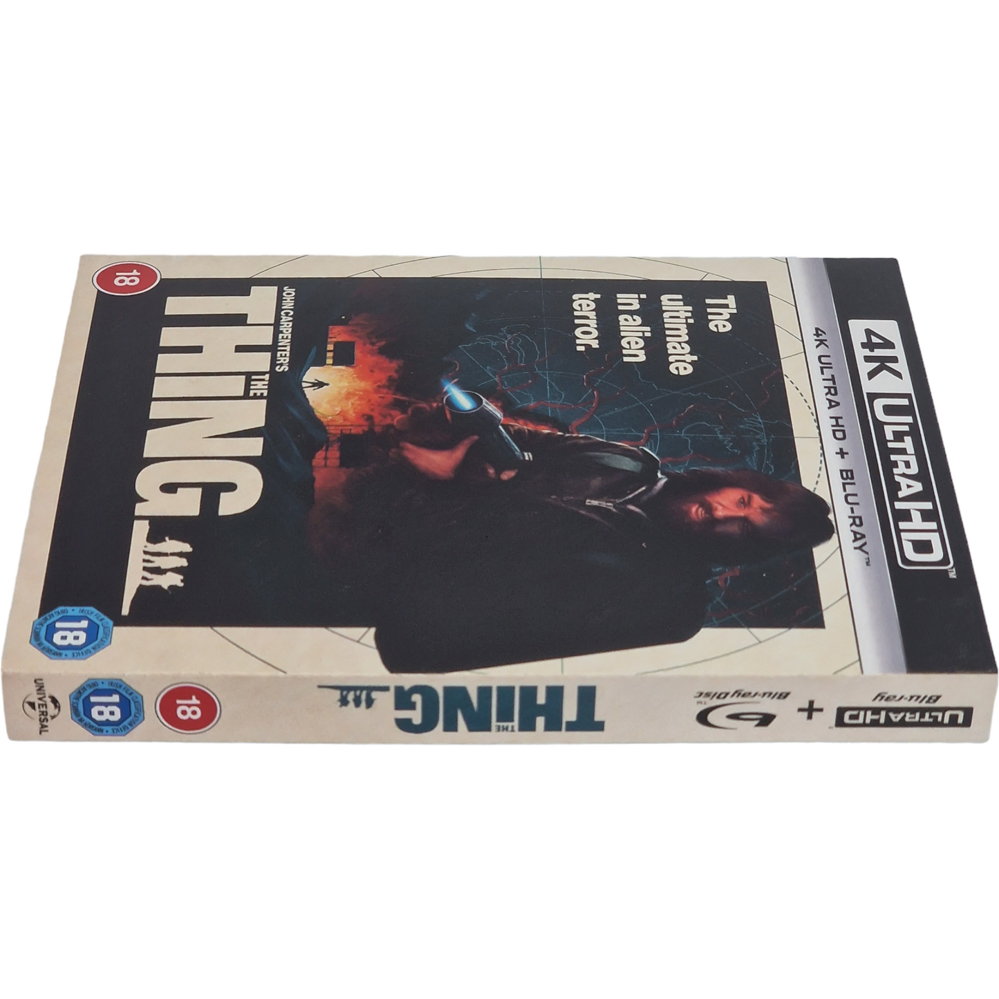 The Thing  4K Ultra HD + Blu-ray 1982 John Carpenter - Val Kilmer 2021 B [-18]