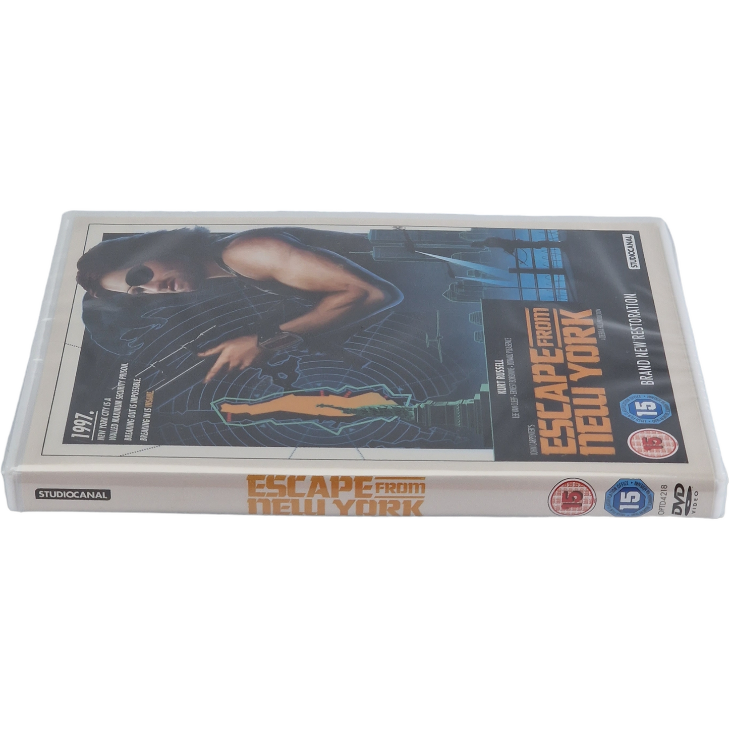 Escape from New York 1981  DVD  John Carpenter  Kurt Russell   Region 2