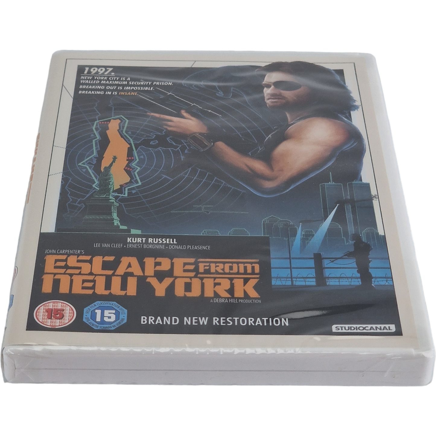 Escape from New York 1981  DVD  John Carpenter  Kurt Russell   Region 2