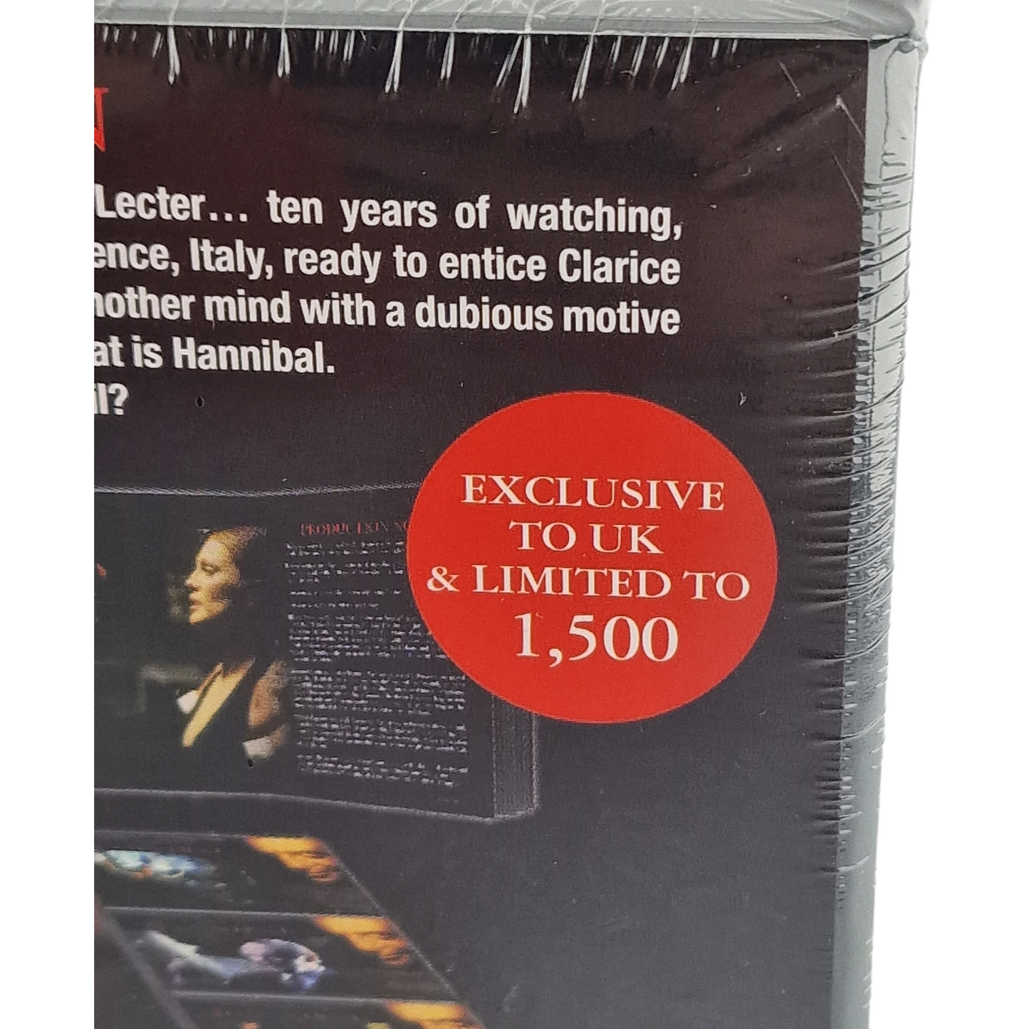 Hannibal Steelbook 4K Ultra HD +Blu-ray Collector Limitée 1500 Ex Libre[-18]