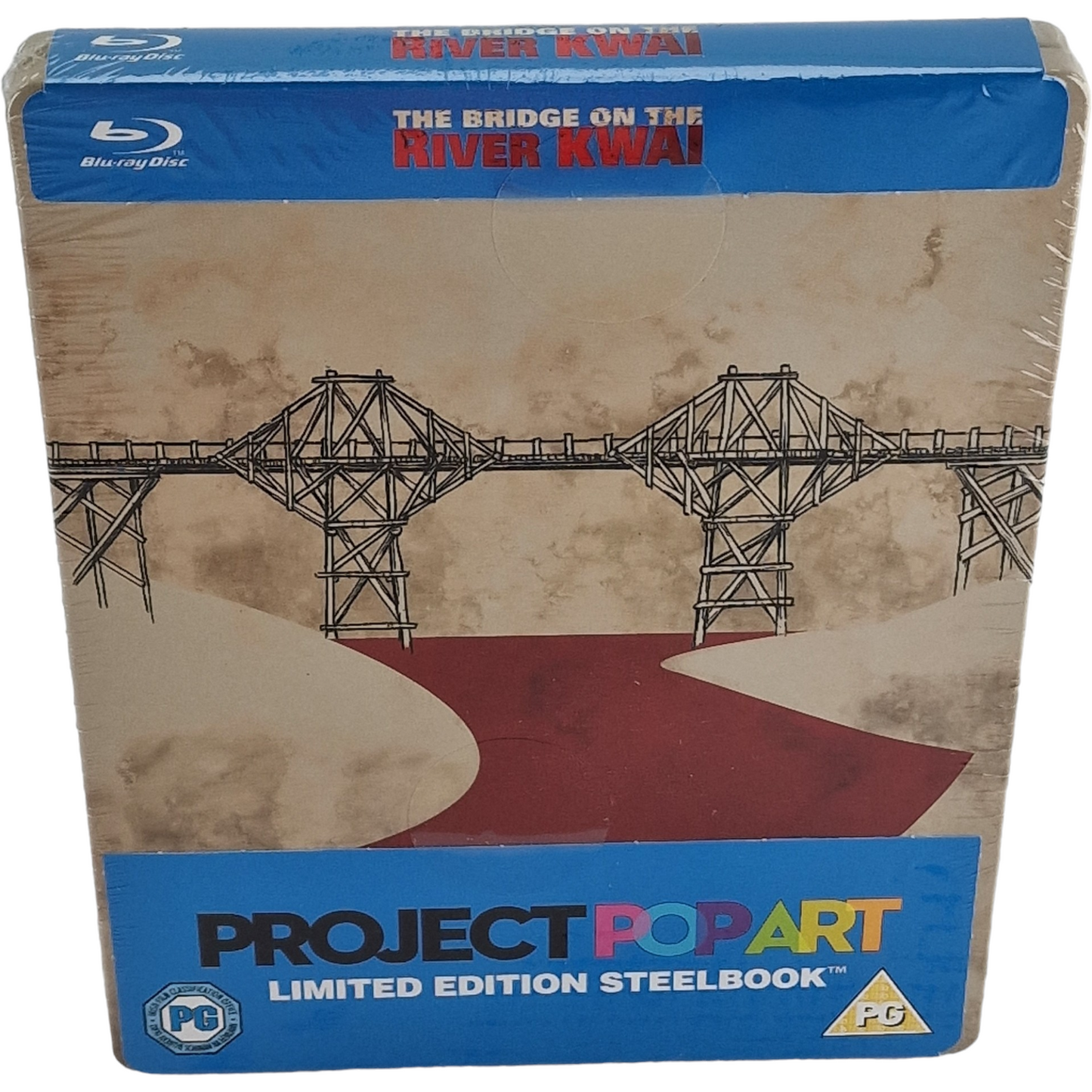 Le pont de la rivière Kwai Blu-ray SteelBook Zavvi Limité à 1000 Exe Zone Libre