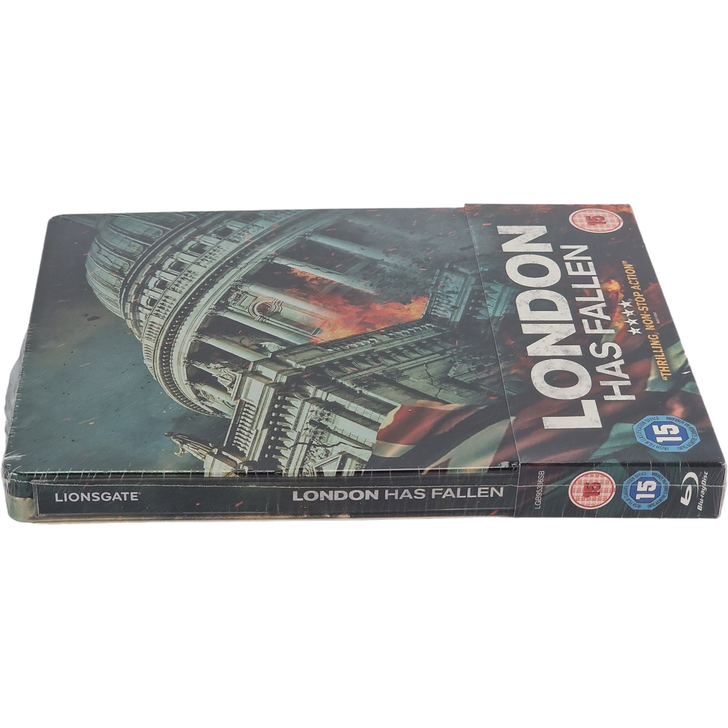 London Has Fallen SteelBook Blu-ray Zavvi Zone B  VO