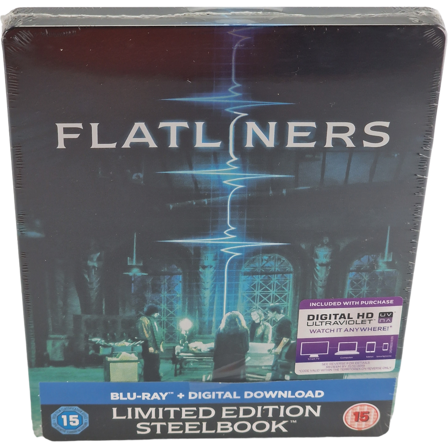 L'Expérience interdite [ Flatliners] Blu-ray SteelBook Julia Roberts Zone Libre