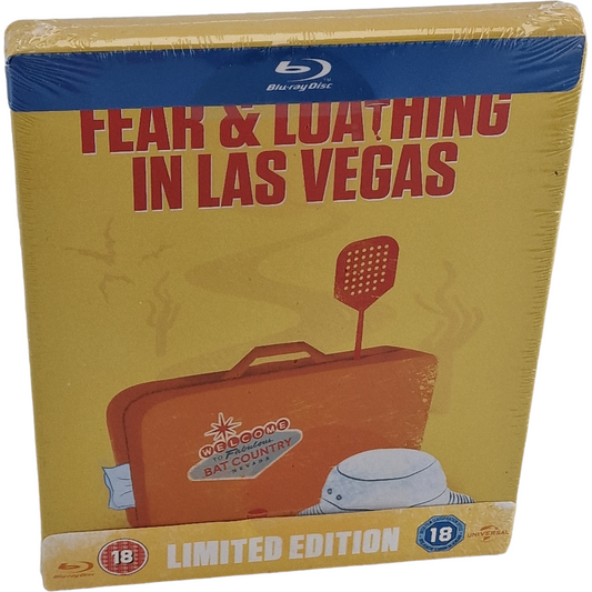 Las Vegas parano Johnny Depp Blu-ray SteelBook MetalPak exclusif HMV 2014 Zone B