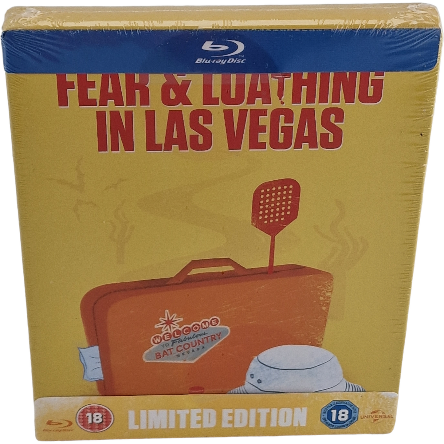 Las Vegas parano Johnny Depp Blu-ray SteelBook MetalPak exclusif HMV 2014 Zone B