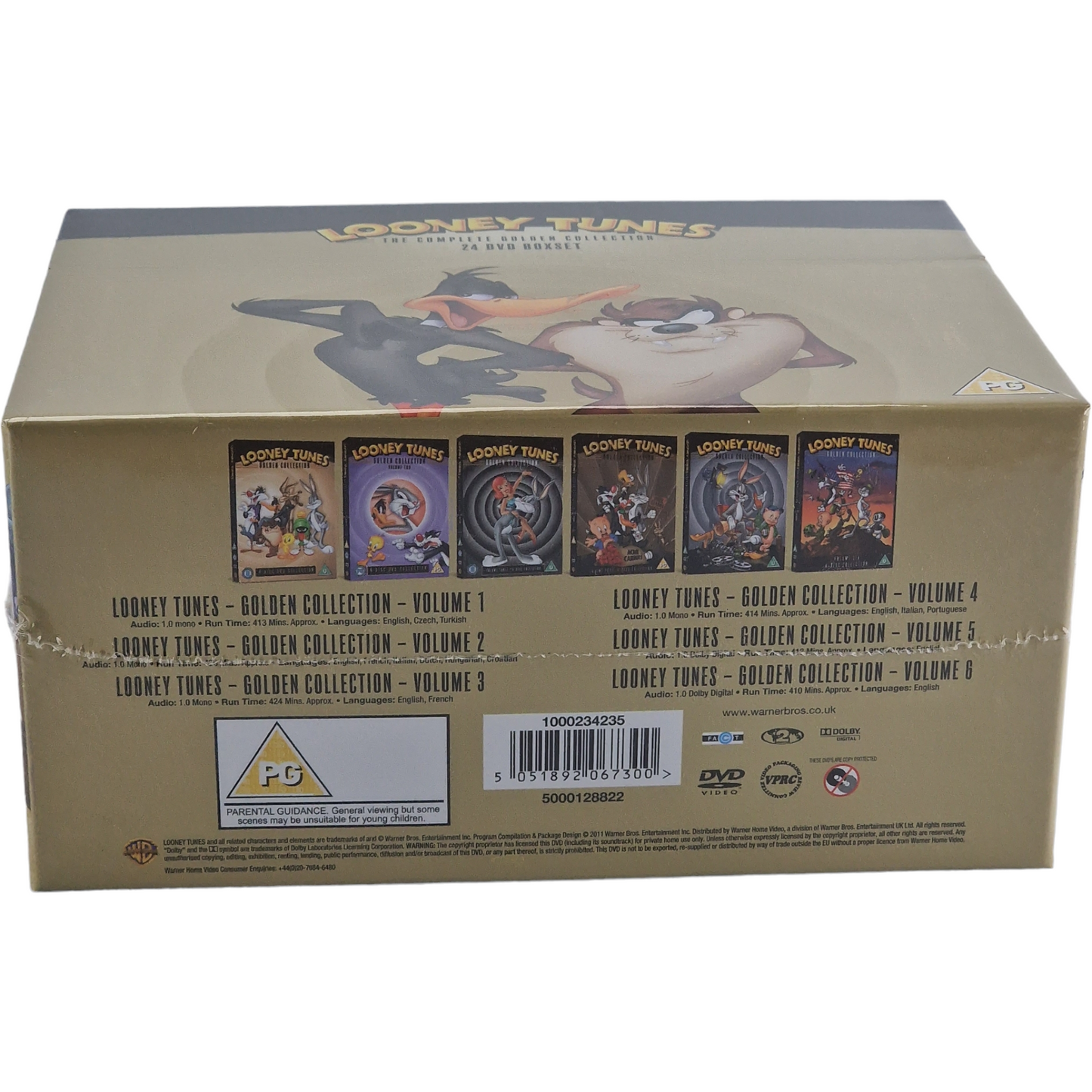 Looney Tunes : Golden Collection Coffret [24 x DVD ]  6 Films d'animation Region B