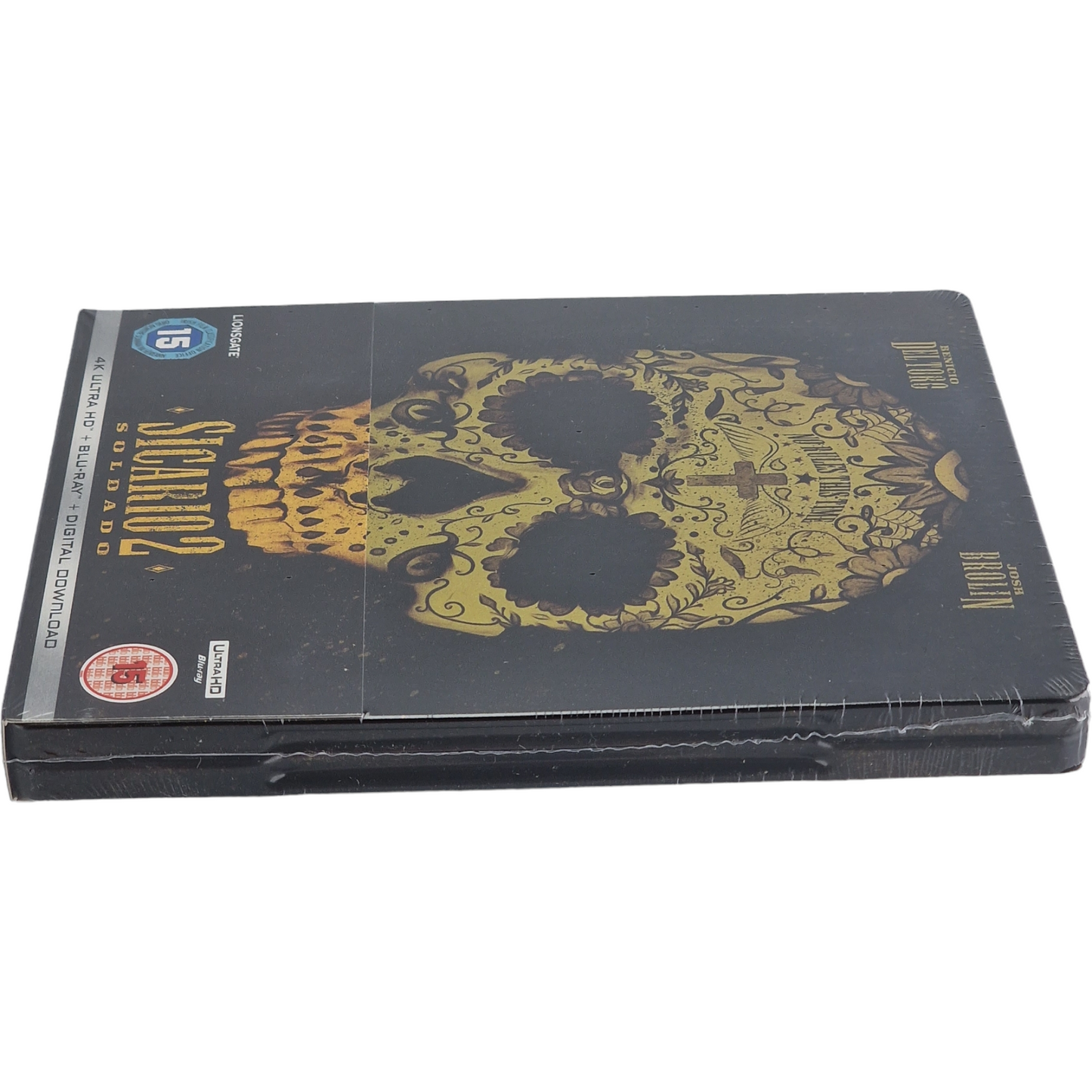 Sicario 2: Soldado  4K Ultra HD + Blu-ray SteelBook Benicio del Toro 2018 Zone B