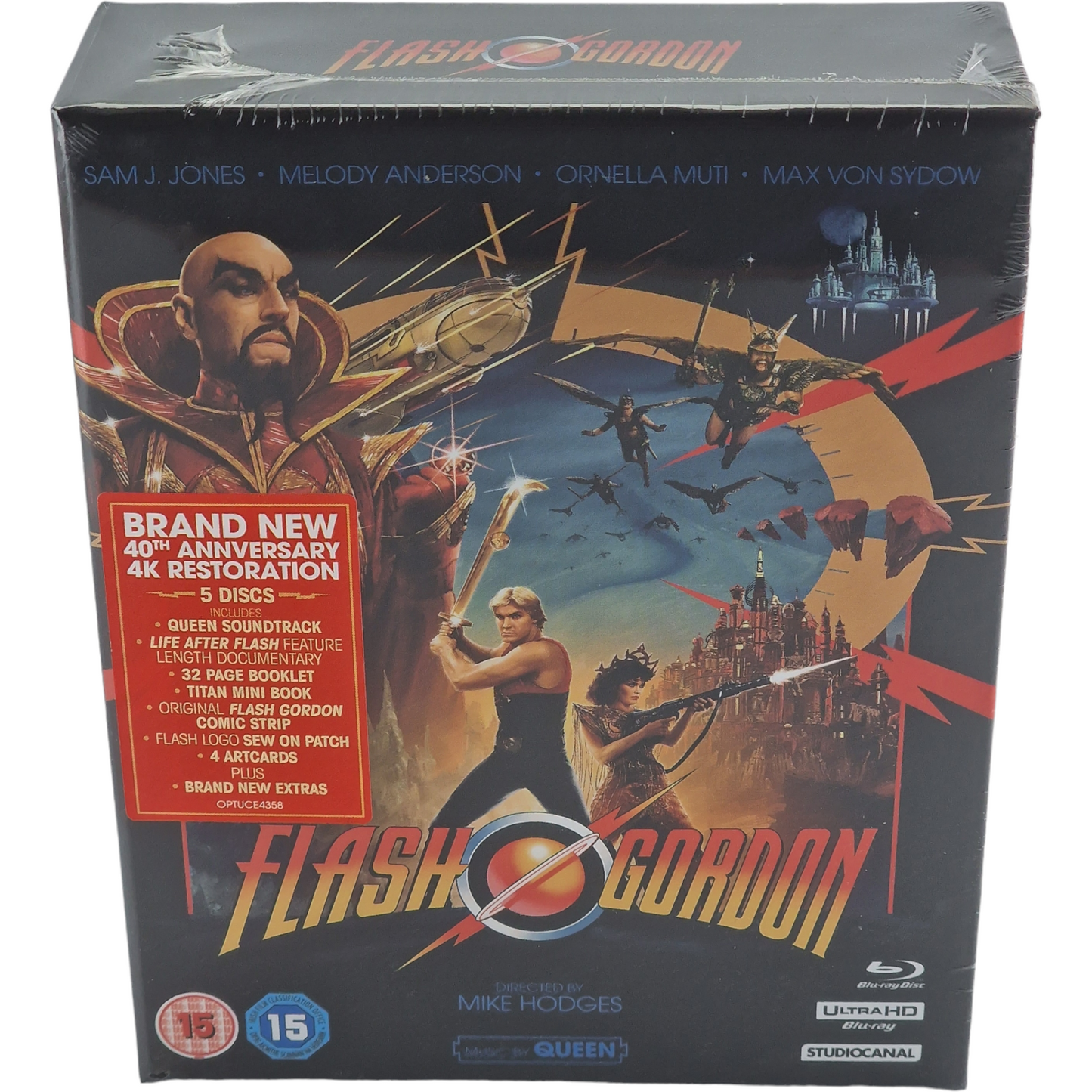 Flash Gordon 4K Ultra HD + Blu-ray + CD  DigiPack  Édition de Collection 2020