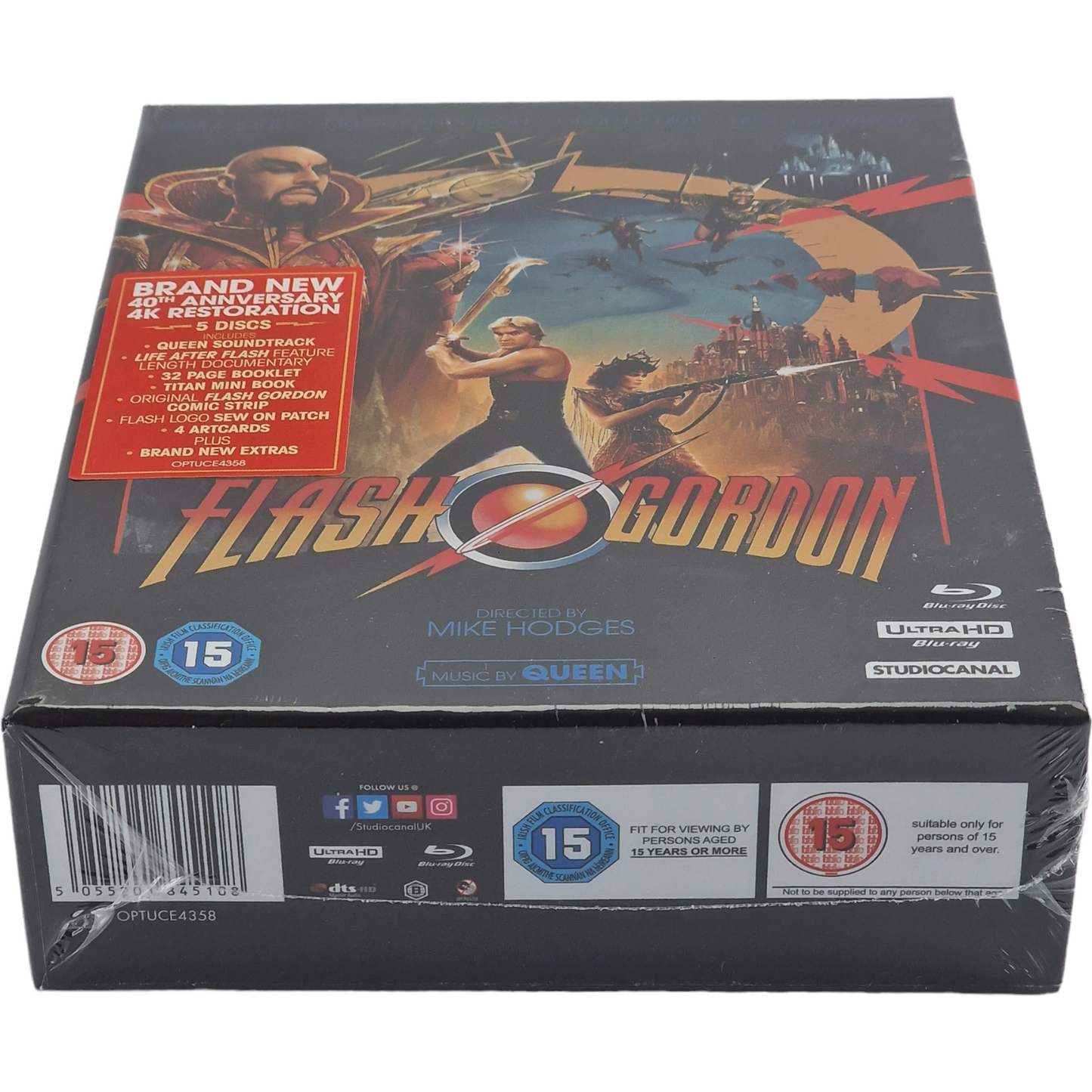 Flash Gordon 4K Ultra HD + Blu-ray + CD  DigiPack  Édition de Collection 2020