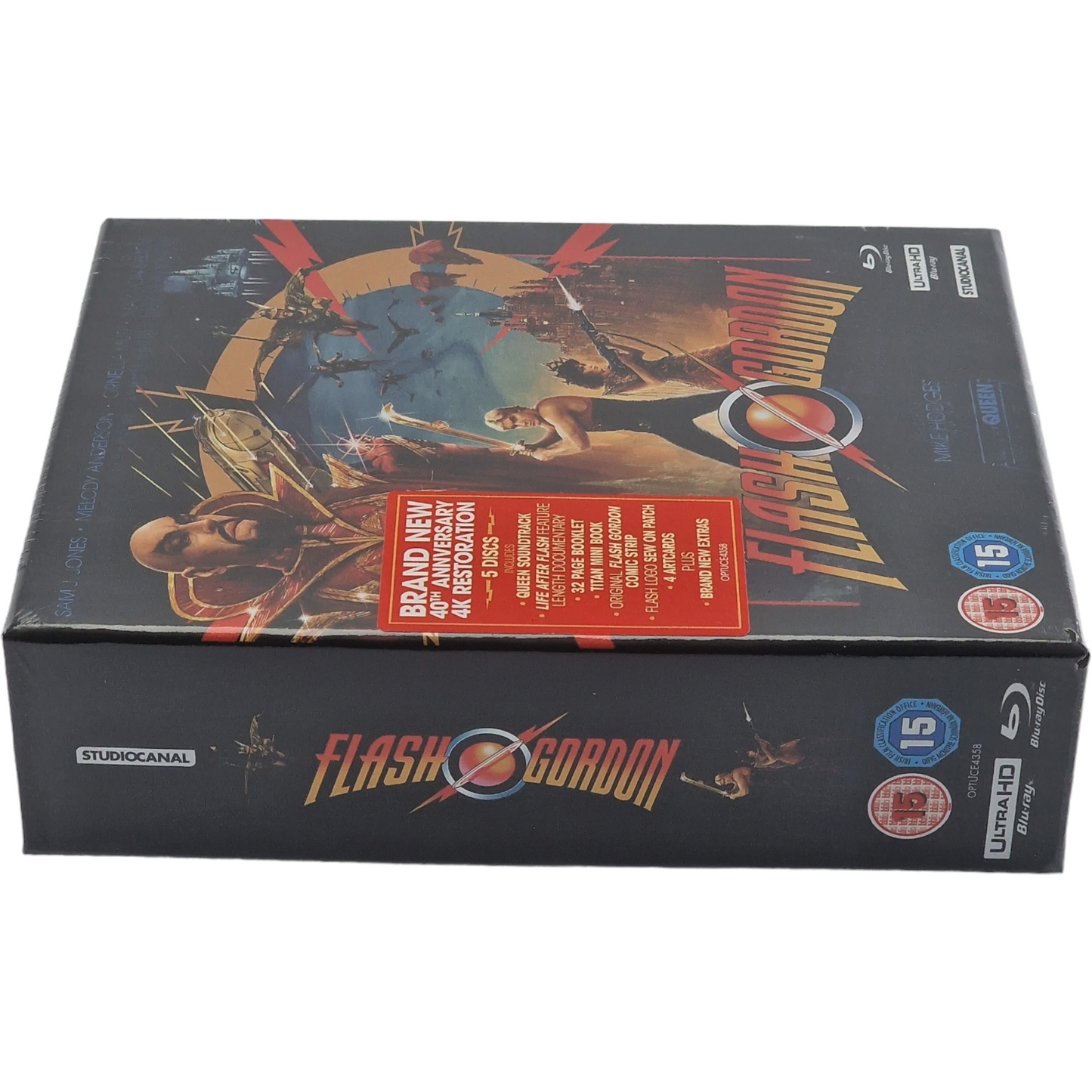 Flash Gordon 4K Ultra HD + Blu-ray + CD  DigiPack  Édition de Collection 2020