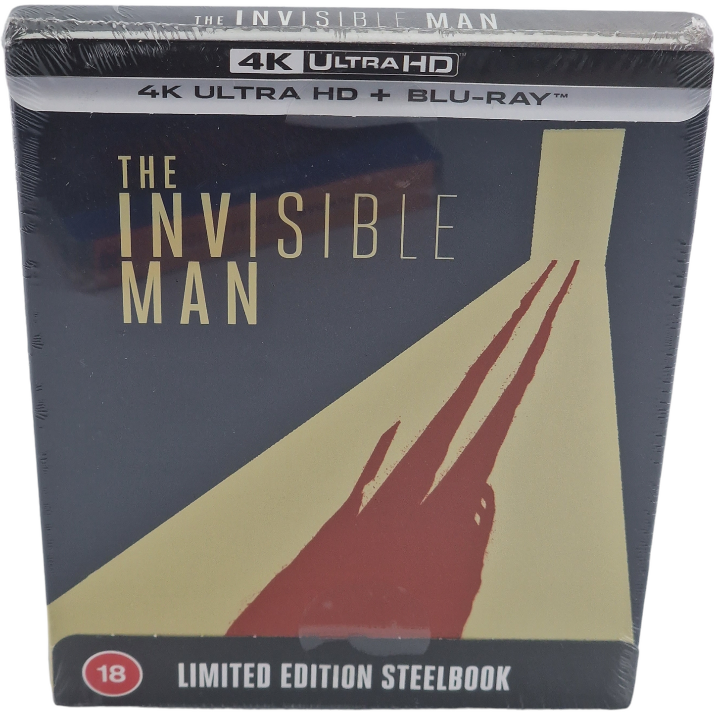 L'homme invisible  4K Ultra HD + Blu-ray SteelBook Zavvi Extended Edition  [-18]