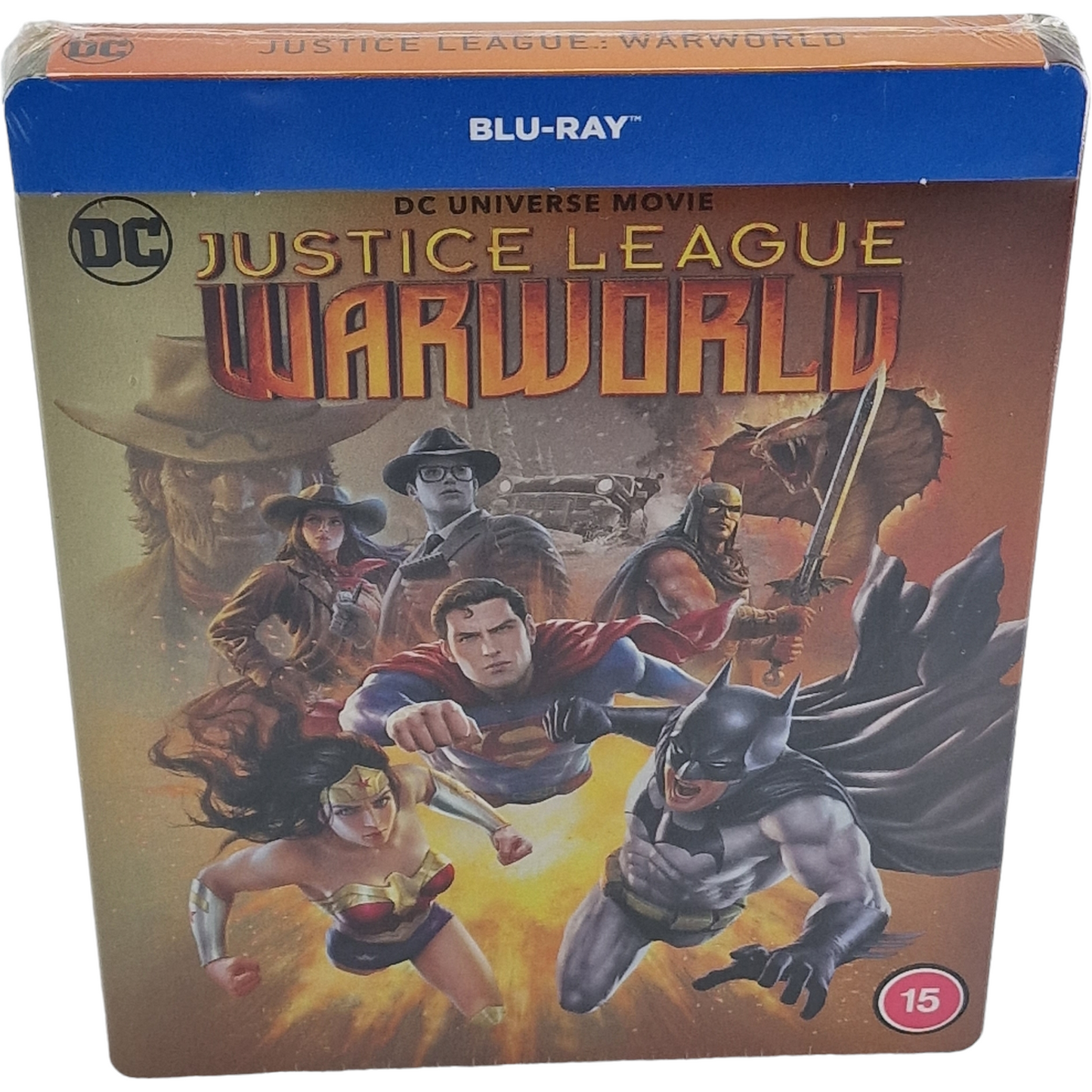 Justice League: Warworld Blu-ray Steelbook édition Limitée 2023 Region B