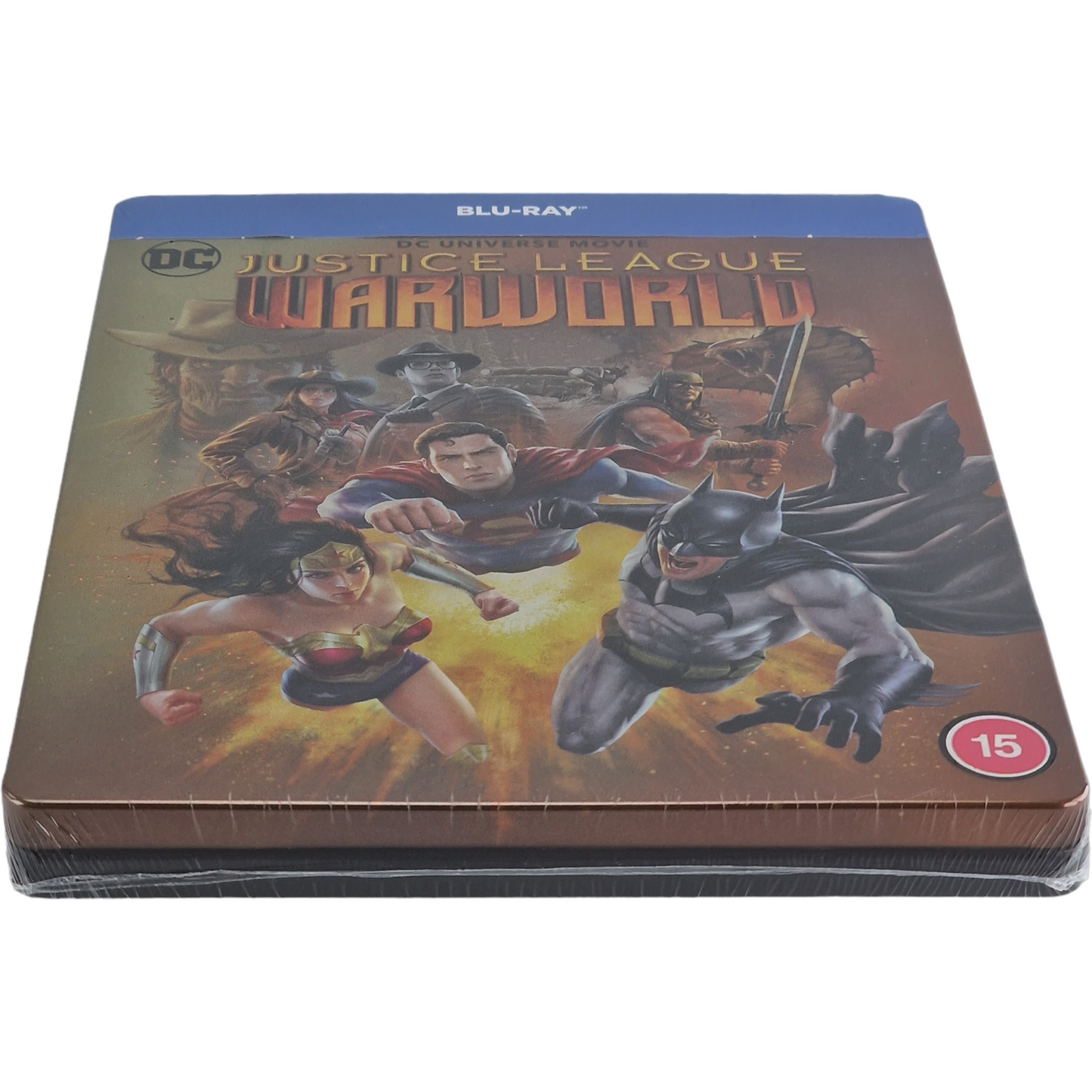 Justice League: Warworld Blu-ray Steelbook édition Limitée 2023 Region B