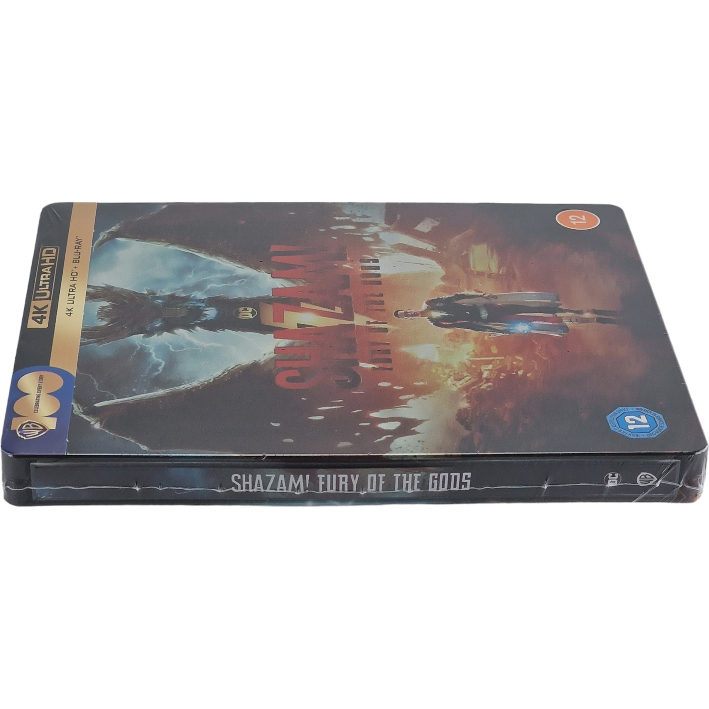 Shazam! Fury of the Gods 4K Ultra HD +Blu-ray SteelBook HMV Limitée 2023 Zone B