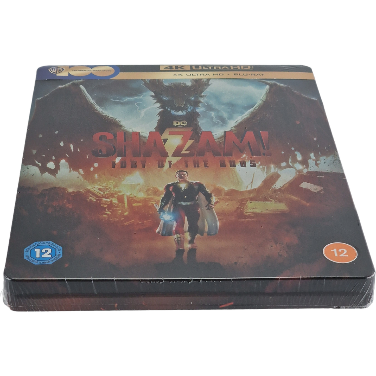 Shazam! Fury of the Gods 4K Ultra HD +Blu-ray SteelBook HMV Limitée 2023 Zone B