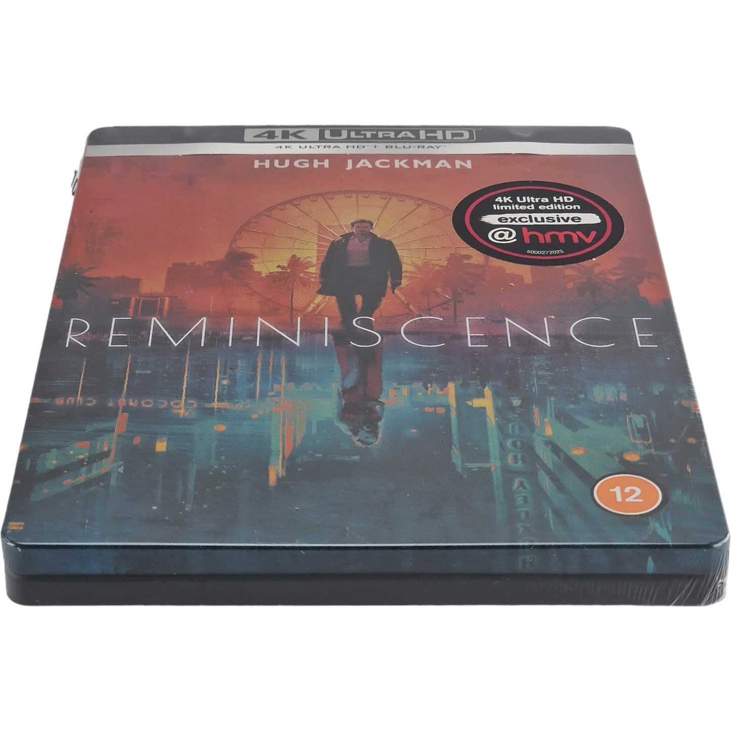 Reminiscence 4K Ultra HD +Blu-ray SteelBook HMV Limitée Hugh Jackman 2021 Zone B