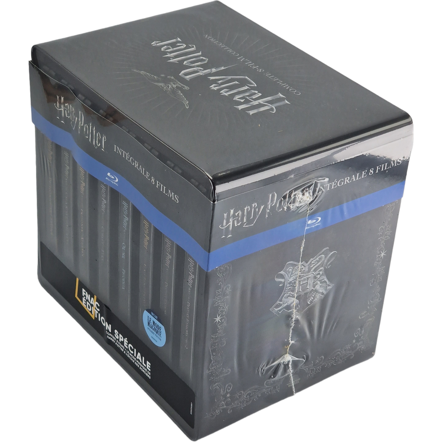 Harry Potter L'integral  Steelbook  Blu-ray Coffret 8 Films Exclusif Fnac Zone B