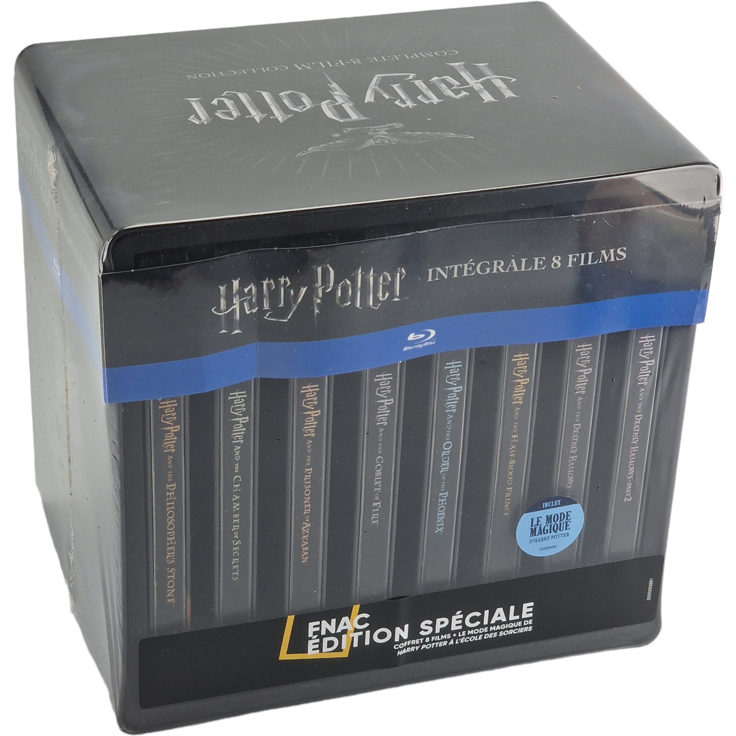 Harry Potter L'integral  Steelbook  Blu-ray Coffret 8 Films Exclusif Fnac Zone B